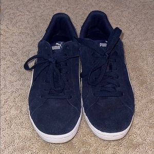 Navy Puma Sneakers